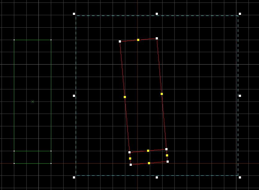 A second ramp segment after rotating